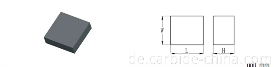 tungsten carbide plate